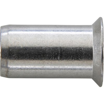 Matice na trhací nýty, INOX A2 zápustná hlava 90° M4x6x12mm GESIPA