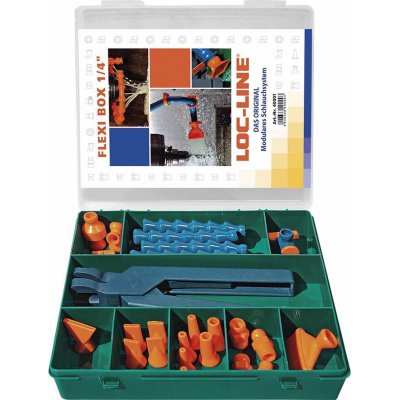 Sada hadic na chladivo Flexi-Box 27 ks 1/4" LOC-LINE