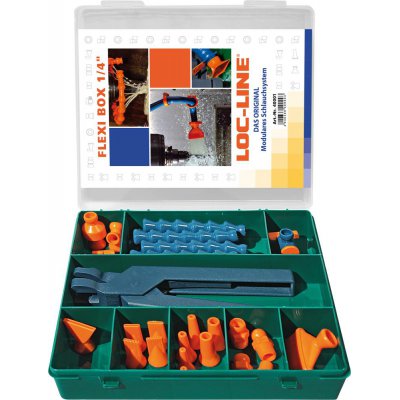 Sada hadic na chladivo Flexi-Box 27 ks 1/2" LOC-LINE