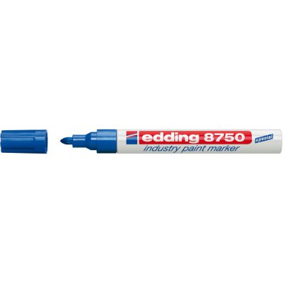 Průmyslový lakovací značkovač 8750 modrá edding