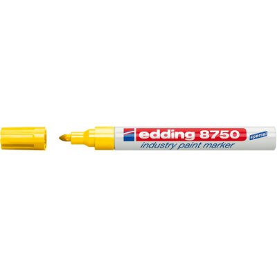 Průmyslový lakovací značkovač 8750 žlutá edding