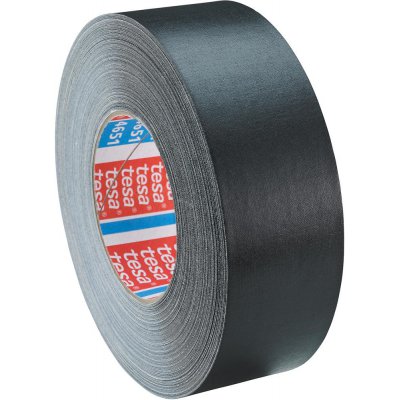 Textilní lepicí páska 4651-04 potah plastem 38mmx50m černá Tesa