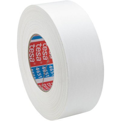 Textilní lepicí páska 4651-08 potah plastem 25mmx50m bílá Tesa