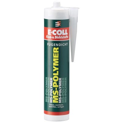 Lepidlo MS Polymer 290ml 290ml, pruhledná E-COLL