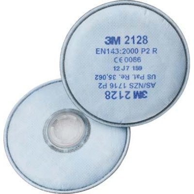 Náhr. filtr 2128, P2R s aktiv. uhlim