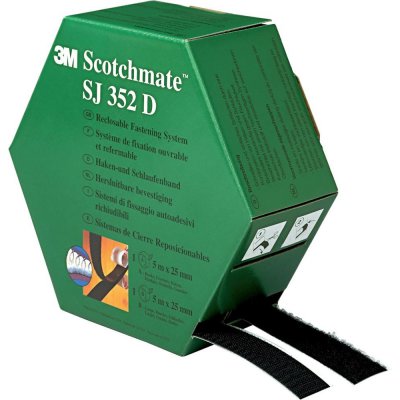 Hákový a poutkový pás Scotchmate SJ352D 25,4mmx5m 3M