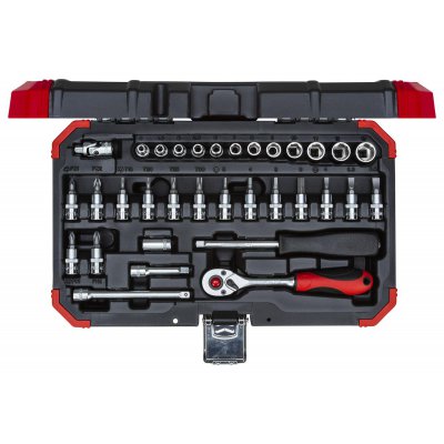 Sada nástrčných klíčů 1/4 klíčový otvor 4-13mm 33 dílů Gedore RED - 3300051_01.jpg