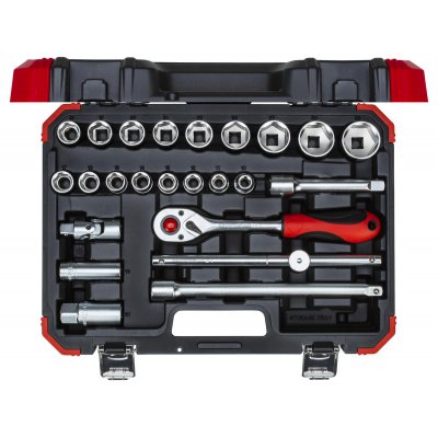 Sada nástrčných klíčů 1/2 klíčový otvor 10-32 mm 24 dílů Gedore RED - 3300055_01.jpg