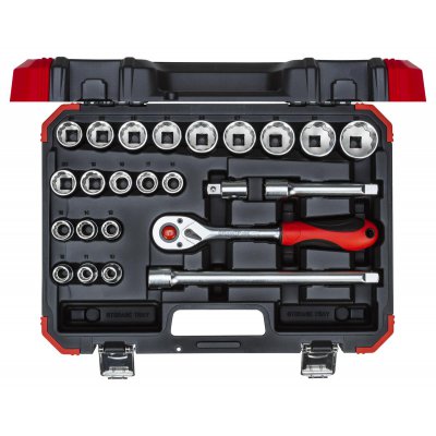 Sada nástrčných klíčů 1/2 klíčový otvor 10-32 mm 24 dílů Gedore RED - 3300056_01.jpg