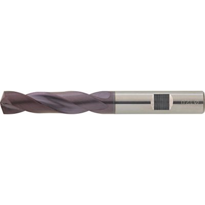 Spirálový vrták tvrdokov TiALN typ UNI stopka HB 3xD 9,5 mm FORTIS