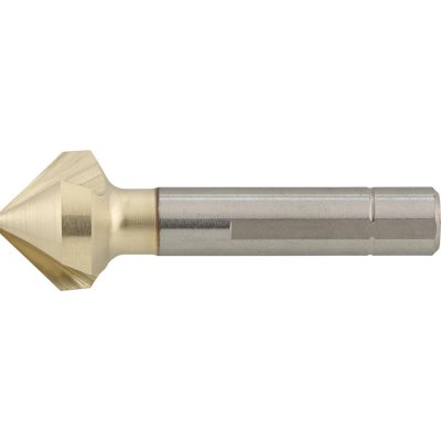 Kuželový záhlubník DUO+ DIN335 HSS-Co5 tvar C 90° stopka 3hran nerovnoměrná rozteč 19 mm FORMAT GT