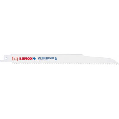 List pro šavlovou pilu 229x19x1,3 mm, 6 zubů, balení 5 ks LENOX