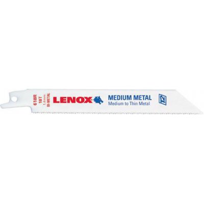 List pro šavlovou pilu 20566618R 152x19x0,9 mm, 18 zubů, balení 5 ks LENOX
