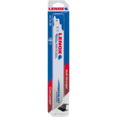 List pro šavlovou pilu 229x25x1,1 mm, 10 zubů, balení 5 ks LENOX - obrázek