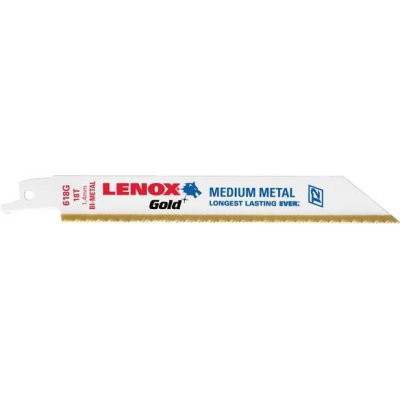 List pro šavlovou pilu 21069618GR 152x19x0,9 mm, 18 zubů, balení 5 ks LENOX