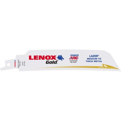 List pro šavlovou pilu 152x25x0,9 mm, 14 zubů, balení 5 ks LENOX