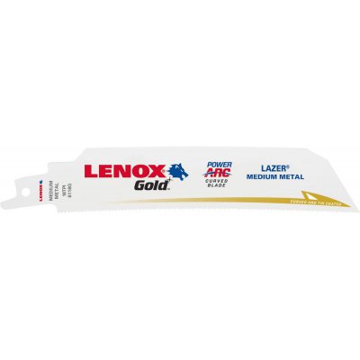 List pro šavlovou pilu 210956118GR 152x25x0,9 mm, 18 zubů, balení 5 ks LENOX