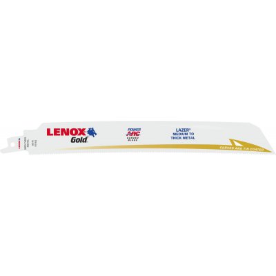 List pro šavlovou pilu 229x25x0,9 mm, 14 zubů, balení 5 ks LENOX