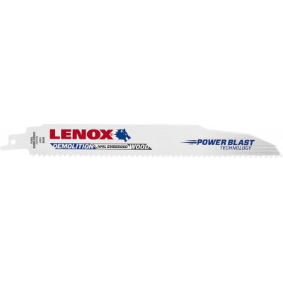 List pro šavlovou pilu 229x25x1,6 mm, 10 zubů, balení 2 ks LENOX