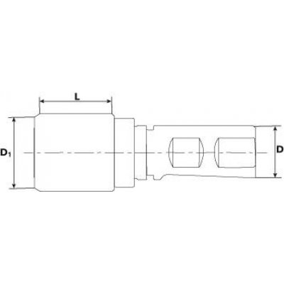 Závitové rychlovýměnné sklíčidlo pro Synchro 20mm M3-8 ER16 FORMAT EX - obrázek