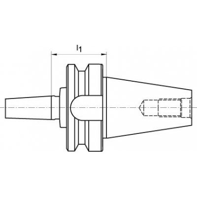 Úchyt na sklíčidlo JISB6339A BT50-B16 FORTIS - obrázek