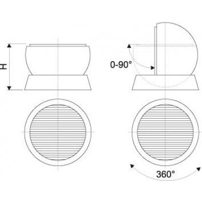 Magnetická upínací koule ERGOBall 130 mm stříbrná FLAIG - obrázek