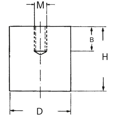 Hrncový magnet 27,0x25 mm FORTIS - obrázek