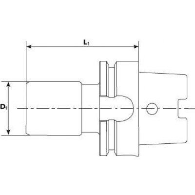 Závitové rychlovýměnné sklíčidlo pro Synchro HSK-A63 M3-8 FORMAT EX - obrázek