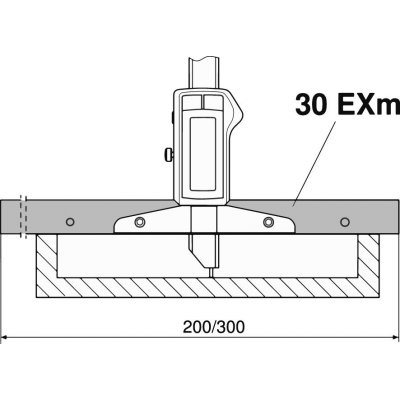 Měřicí můstek, 300 mm MAHR