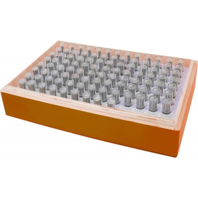 Sada kontrolních hrotů, třída tolerance 1, 41 ks, 1-5/0,1 mm FORMAT