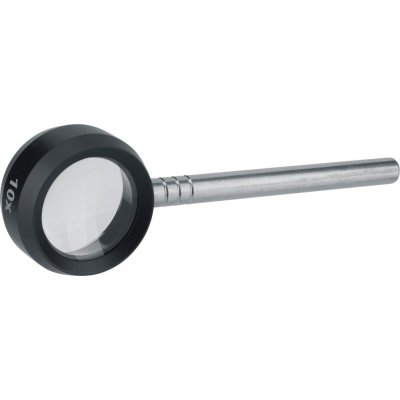 Lupa s rukojetí Tech-Line D28 mm 10-ti násobná SCHWEIZER
