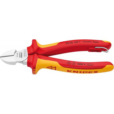 Boční štípací kleště VDE TT a vícesložkové návleky 160mm KNIPEX