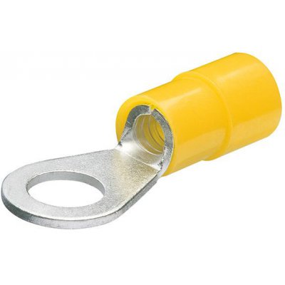 Kabelová koncovka s okem žlutá 6,0 4,0 - 6,0 mm2, balení 100 ks KNIPEX