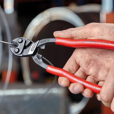 Pákové nůžky mini plastové návleky 160mm KNIPEX