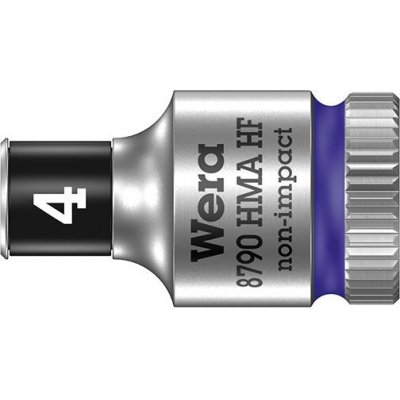 Nástrčkový klíč s přídržnou funkcí, 6-hran 1/4", dlouhý, 4x mm Wera