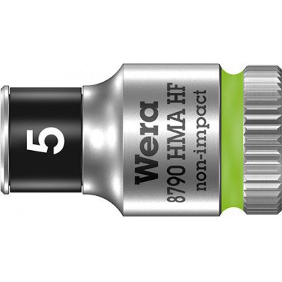 Nástrčný klíč 6-hranný 1/4" 5 mm s přidržovací funkcí Wera
