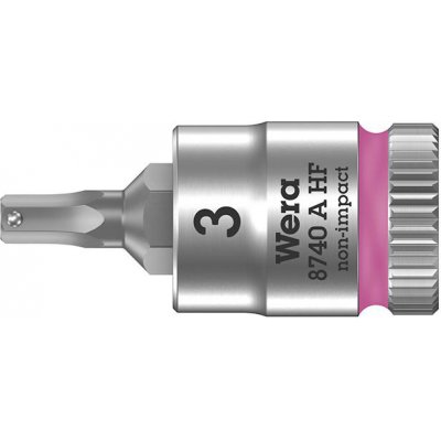 Šroubováková hlavice 1/4", vnitřní šestihran s přidržovací funkcí, 3x28 mm Wera
