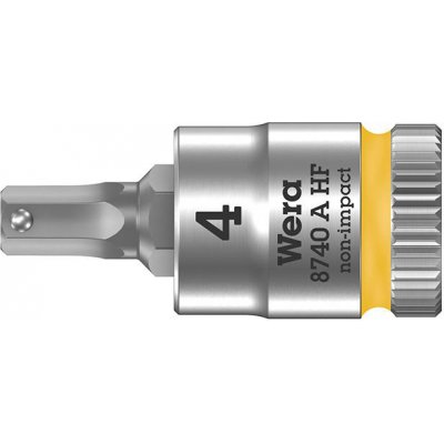 Šroubováková hlavice 1/4", vnitřní šestihran s přidržovací funkcí, 4x28 mm Wera