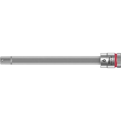 Šroubováková hlavice 1/4", vnitřní šestihran s přidržovací funkcí, 6x100 mm Wera