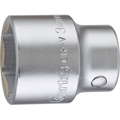 Nástrčný klíč 6-hranný 3/4" 34 mm FORTIS