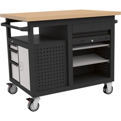 Pojízdný pracovní stůl 1120x790x1005mm FORTIS - obrázek