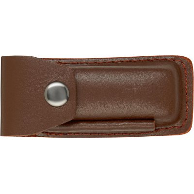 Pracovní nůž, dřevo kožené pouzdro 175mm FORTIS - obrázek