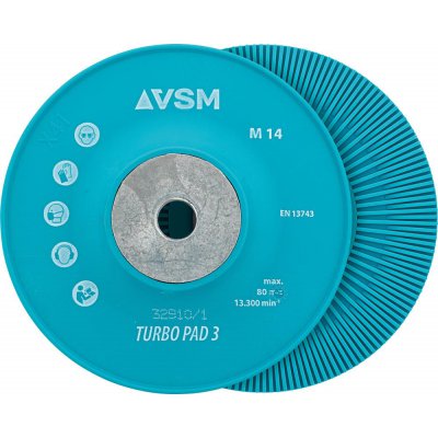 Opěrný talíř TURBO PAD 3 M14 115mm VSM