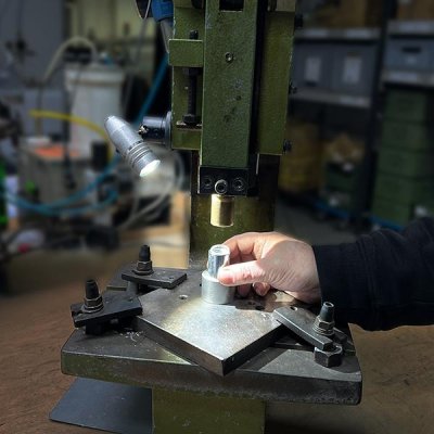 Pracovní lampa Lichtblick stmívač 28mm Bauer & Böcker - obrázek