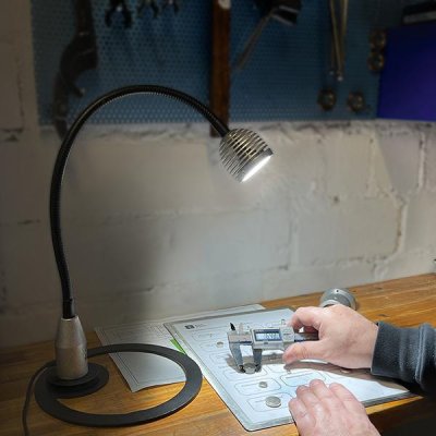 Pracovní lampa Flexi stmívač 65mm Bauer & Böcker - obrázek