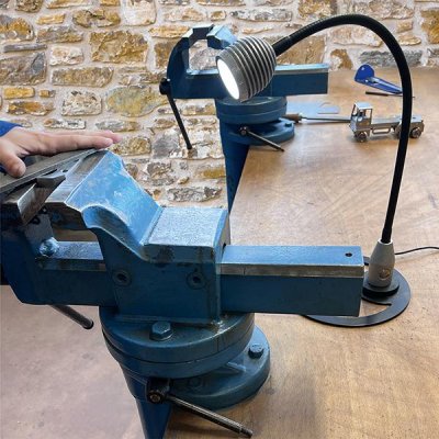 Pracovní lampa Flexi stmívač 65mm Bauer & Böcker - obrázek