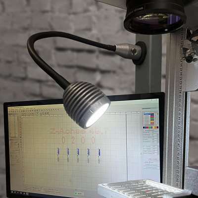 Pracovní lampa Flexi stmívač 65mm Bauer & Böcker - obrázek