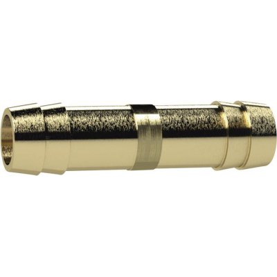 Dvojitá koncovka hadice, mosaz, pro vnitřní průměr hadice 9 mm RIEGLER