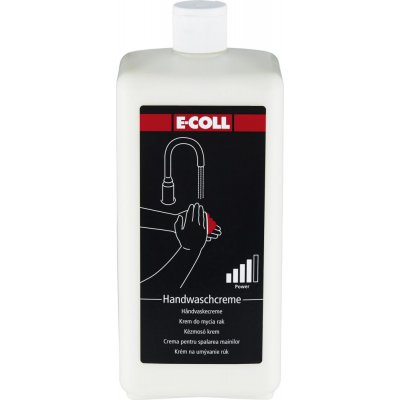 Krém na mytí rukou rehydratační, liquid láhev 1l E-COLL
