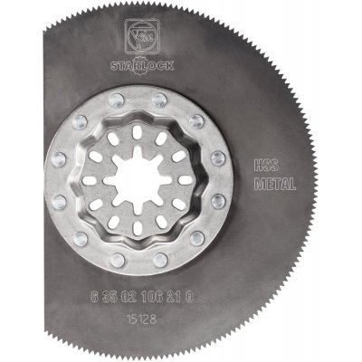Pilový list HSS segmentovaný 85 x 0,7 mm Fein, balení 1 ks Starlock